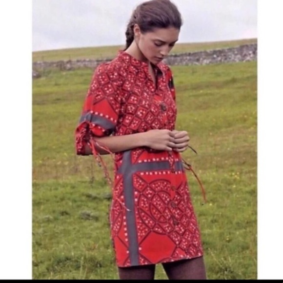 Anthropologie Dresses & Skirts - Anthropologie Moulinette Soeurs Maeshowe Silk Dress
